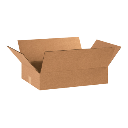 18 x 12 x 3" Flat Corrugated Boxes