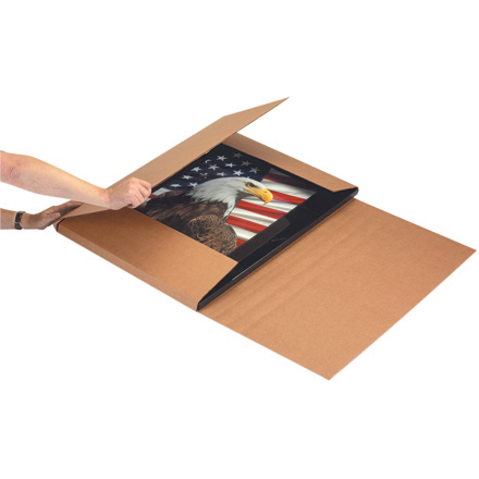 Jumbo Kraft Easy-Fold Mailers