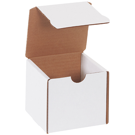 4 x 4 x 4" White Literature Mailers